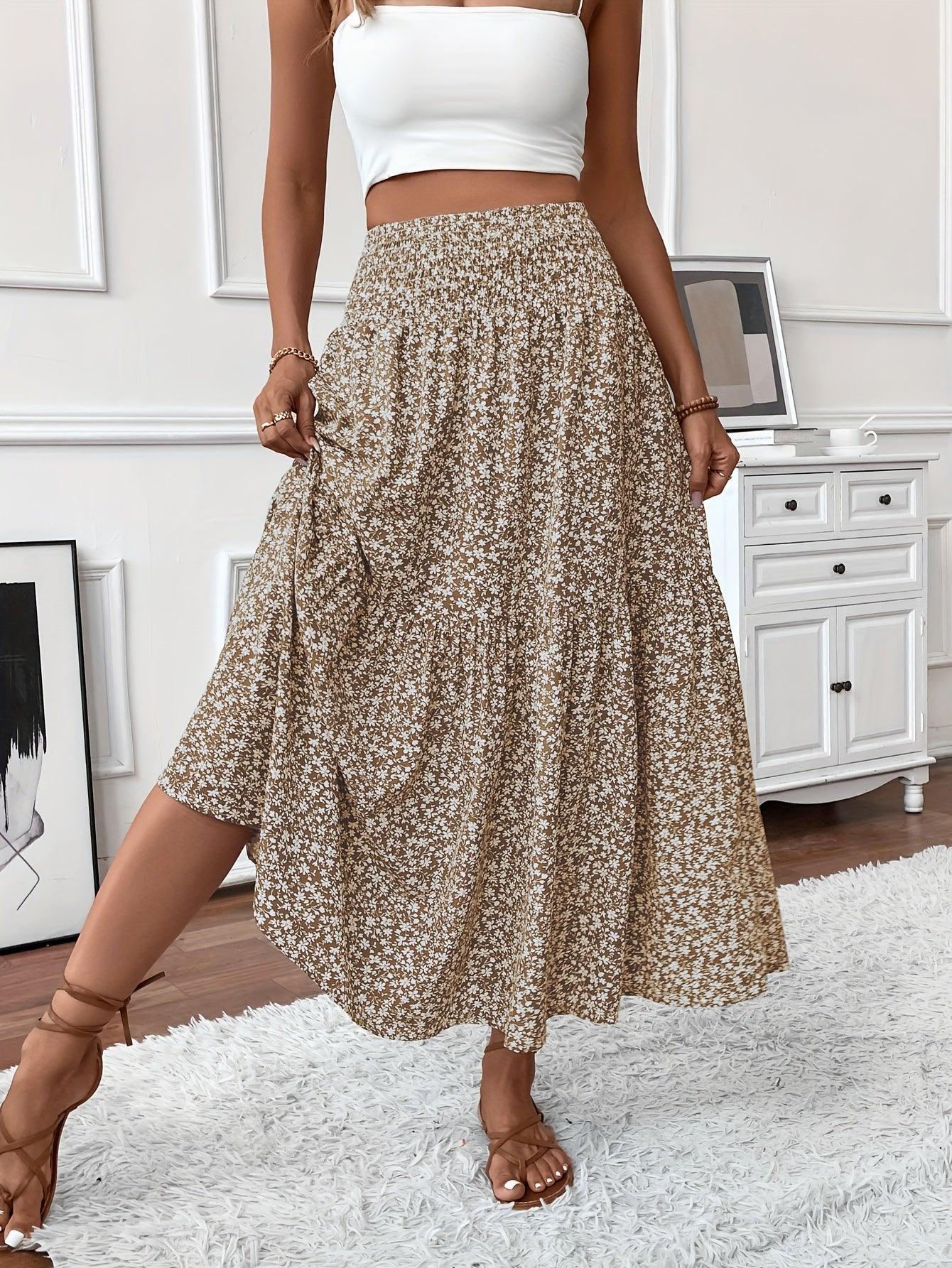 Anna Ditsy Floral Skirt