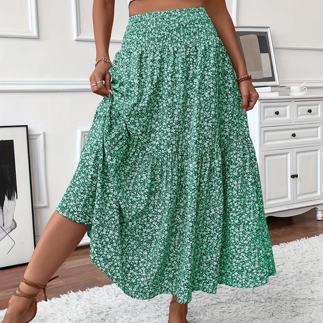 Anna Ditsy Floral Skirt