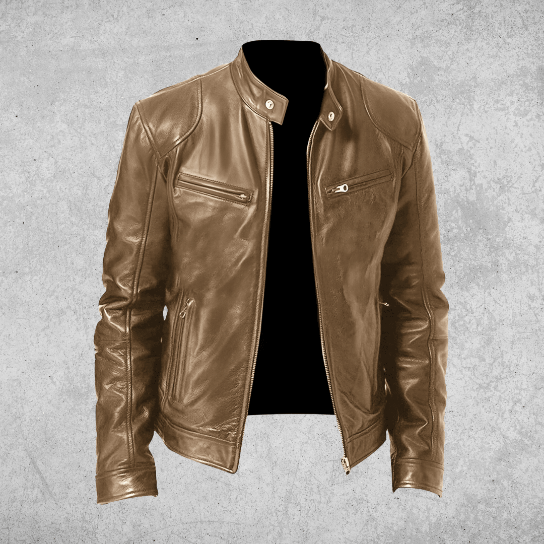 ERNEST | JACKA I LÄDER - Milafashion-se.com