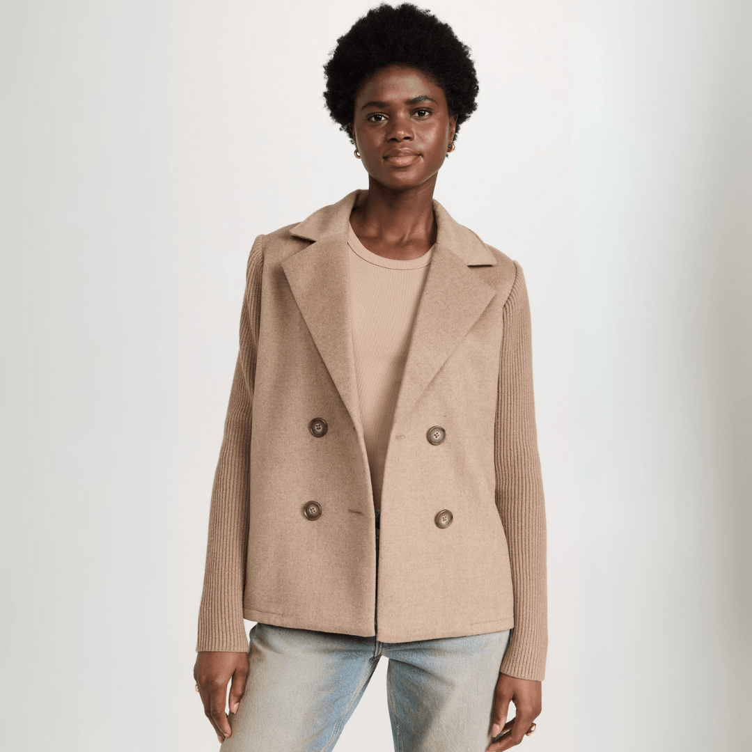 Riley™ | Knitted Blazer Coat - Milafashion-se.com