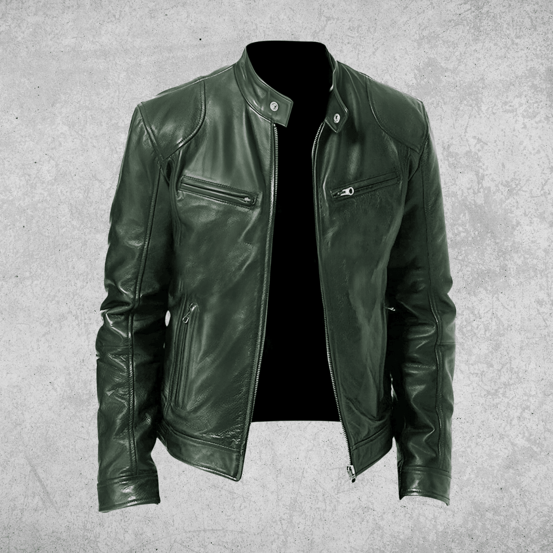 ERNEST | JACKA I LÄDER - Milafashion-se.com