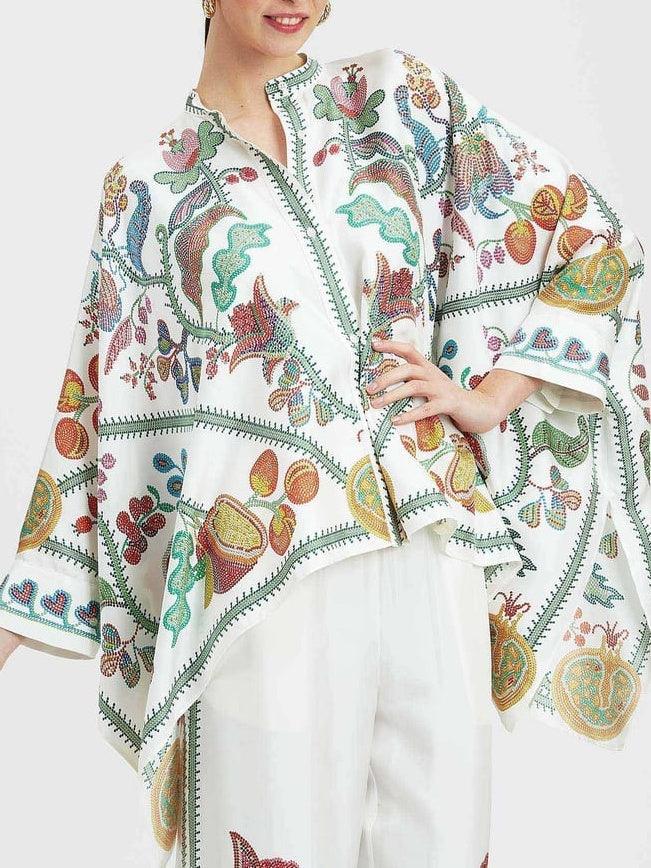 Florals And Fruits Print Set - Milafashion-se.com