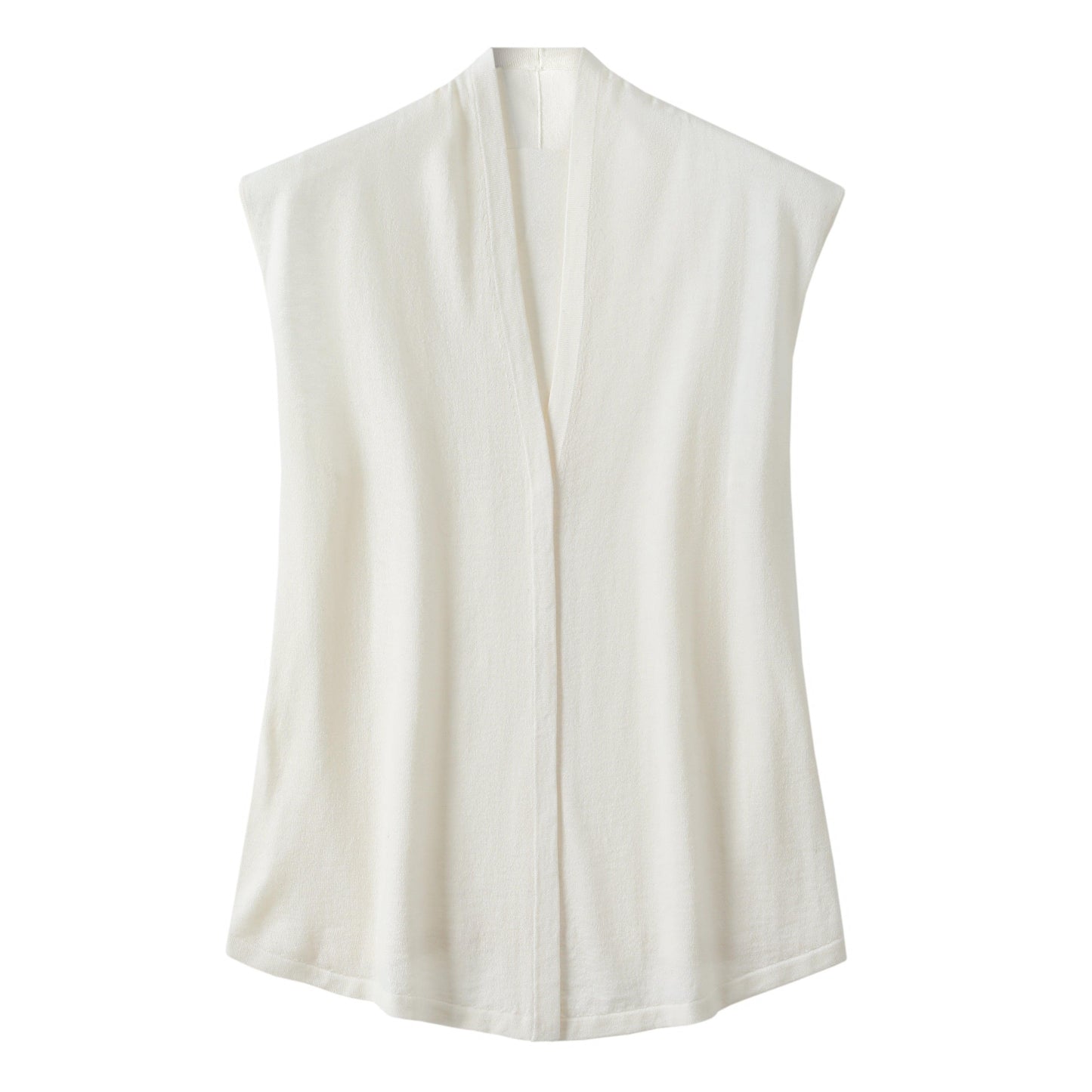 LUSSO Acrilico Sleeveless Cardigan - Milafashion-se.com