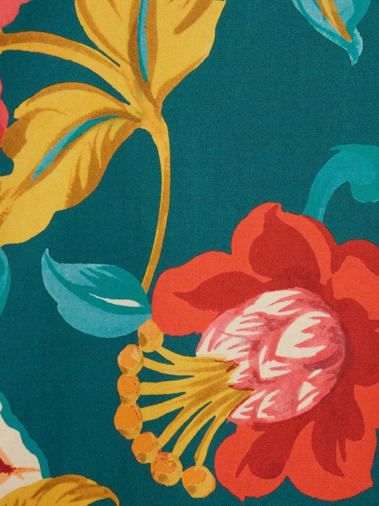 Grace Unique Flora Print Mini Dress - Milafashion-se.com