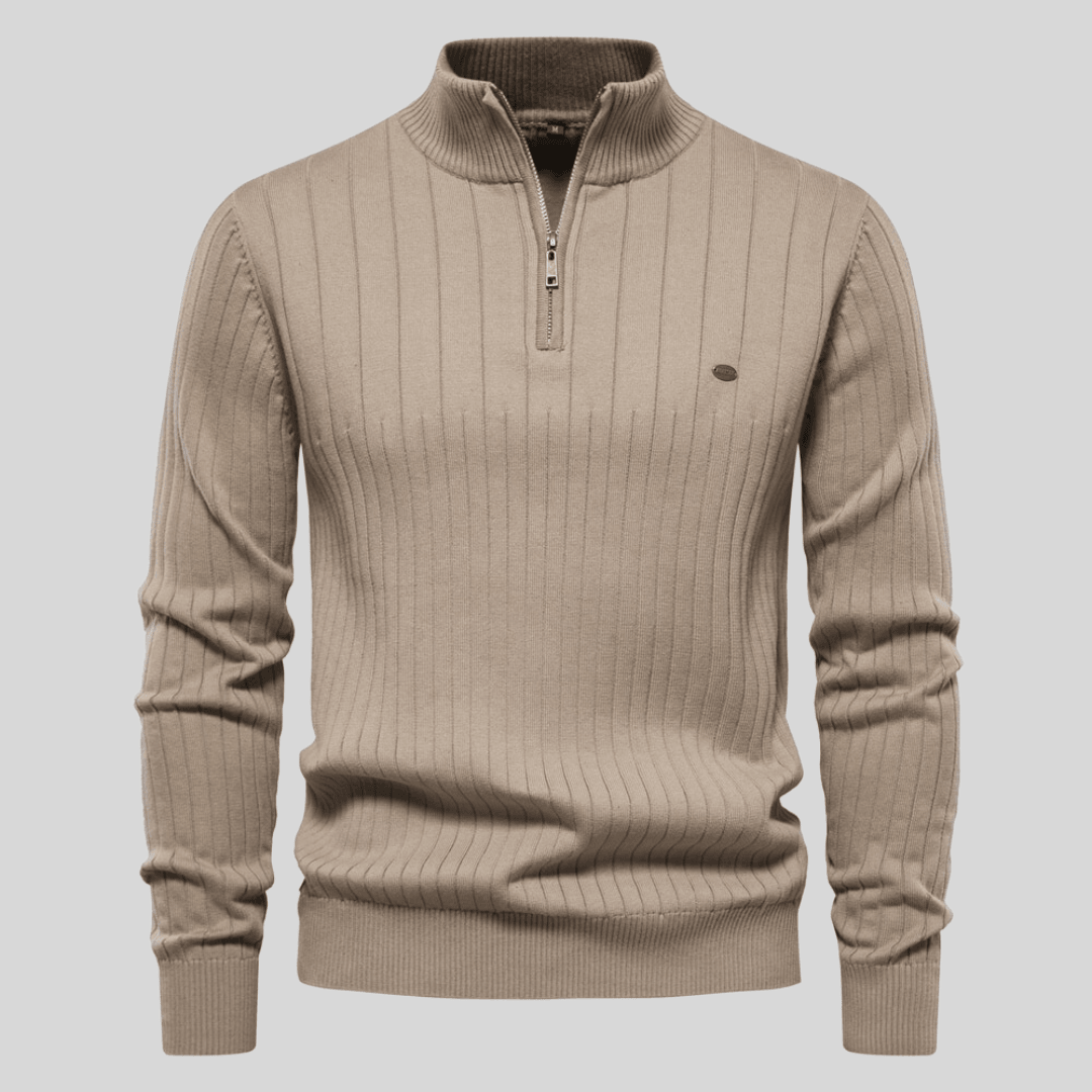 Oscar™ | Bekväm Tröja med Dragkedja - Milafashion-se.com
