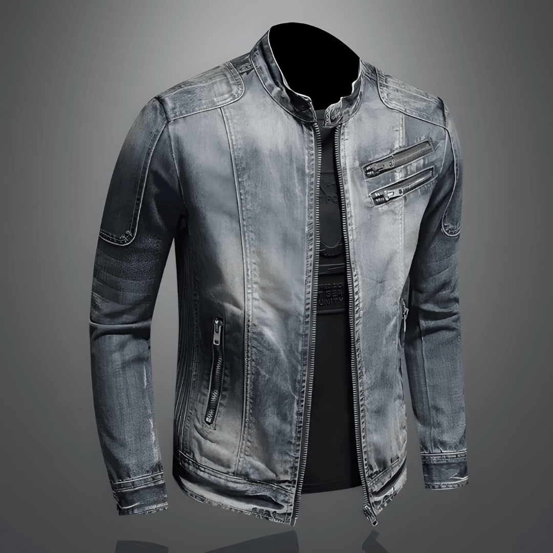 Mila | Retro Denim Jacket - Milafashion-se.com