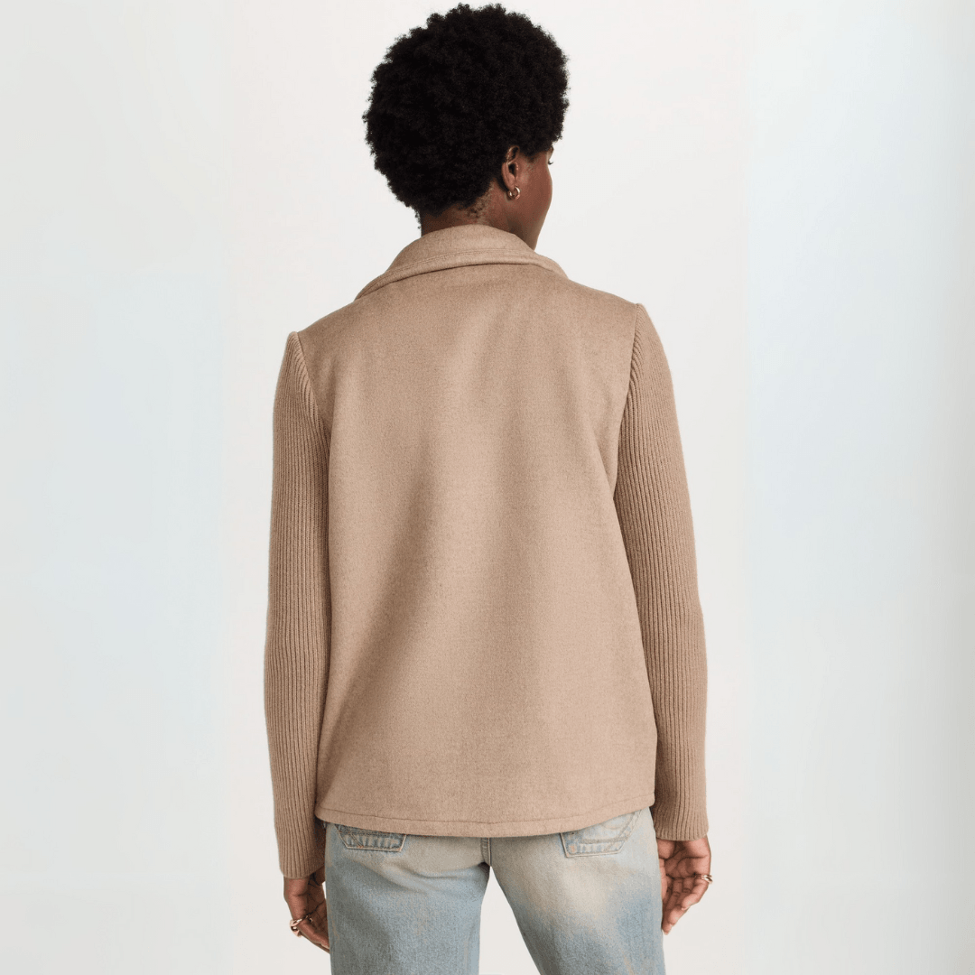Riley™ | Knitted Blazer Coat - Milafashion-se.com