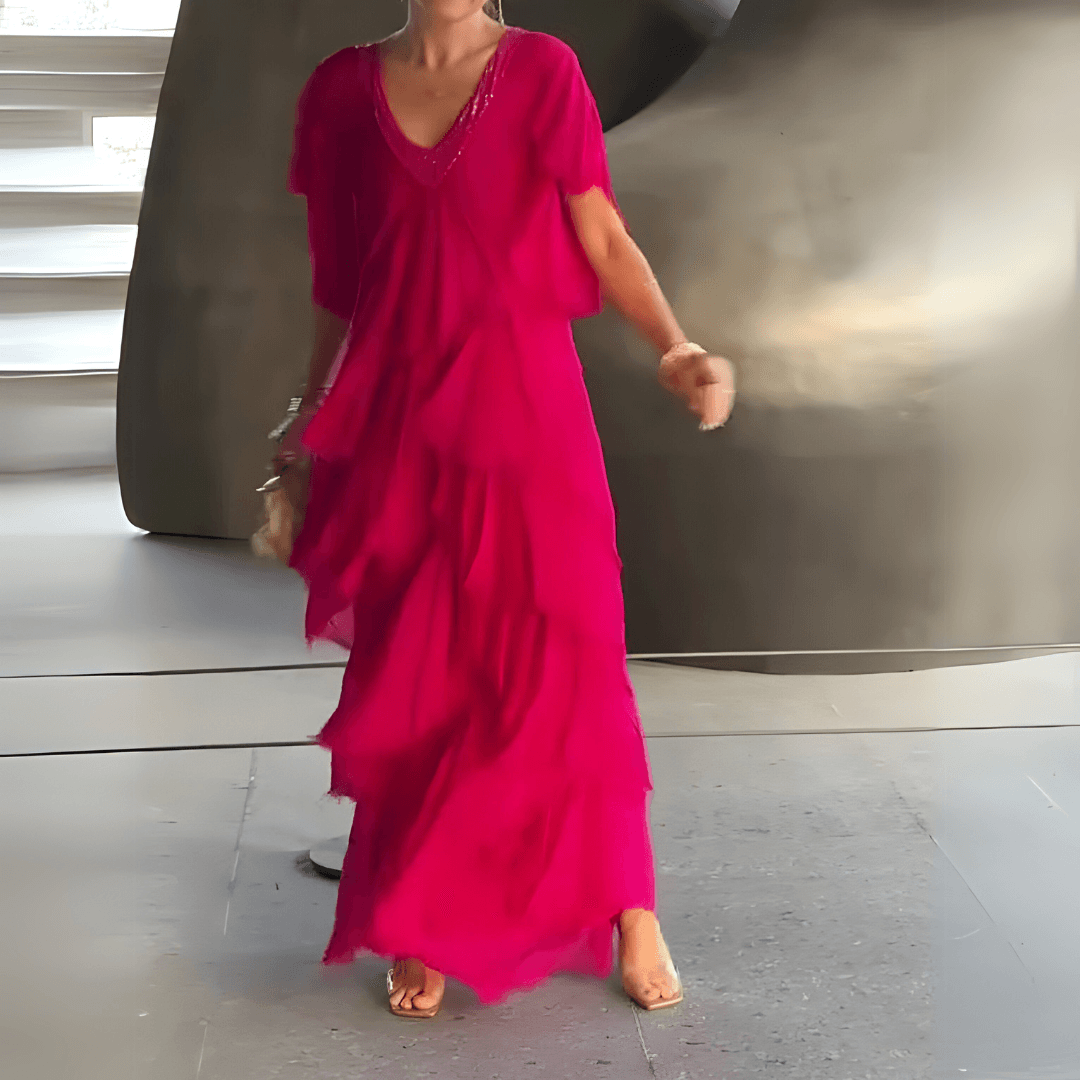 FLAVINIA | ELEGANT KLÄNNING - Milafashion-se.com