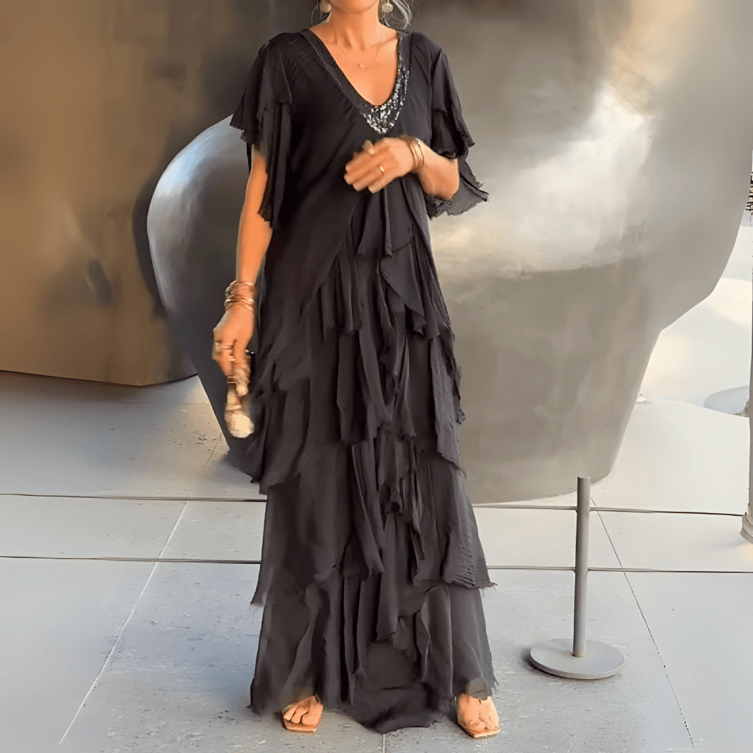 FLAVINIA | ELEGANT KLÄNNING - Milafashion-se.com