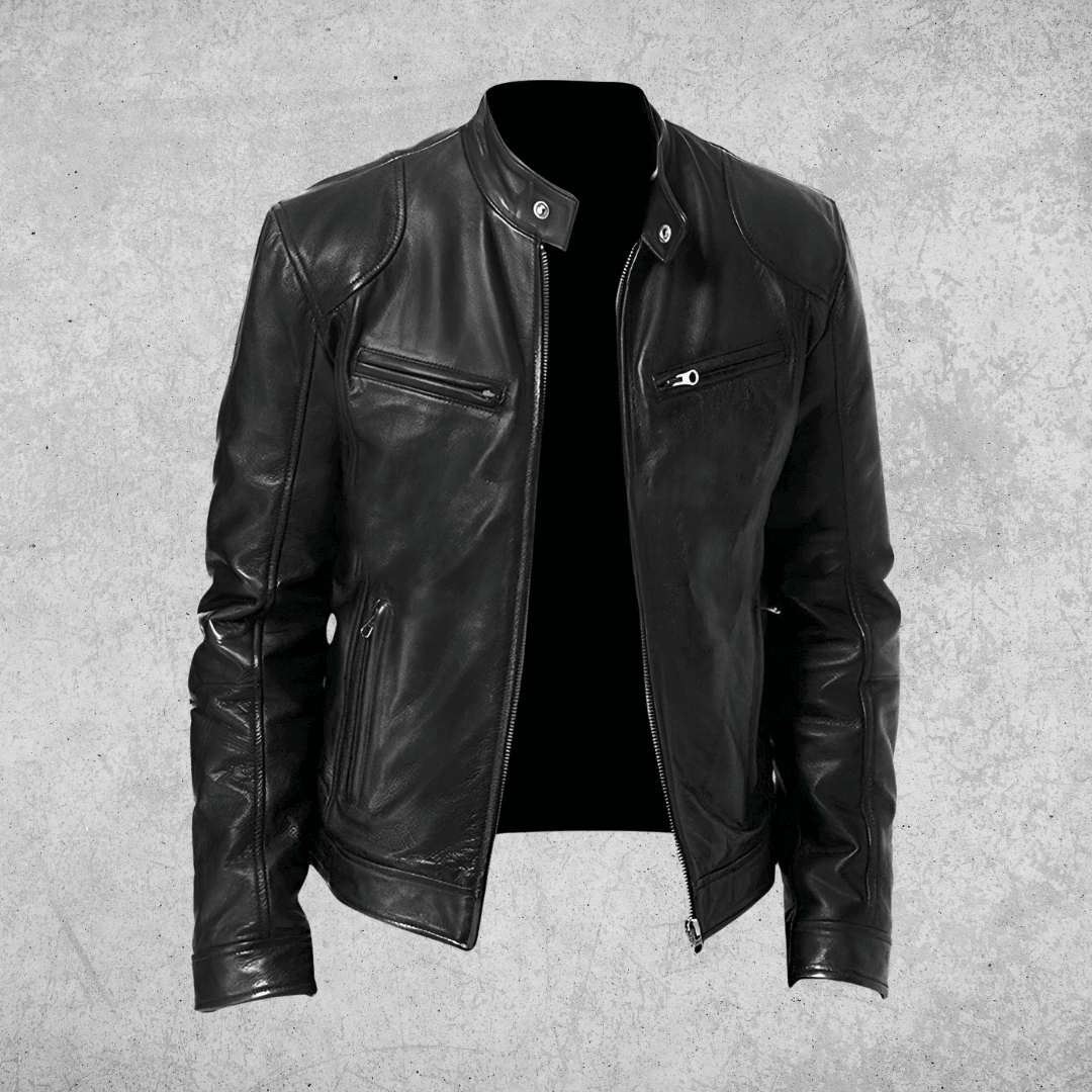 ERNEST | JACKA I LÄDER - Milafashion-se.com