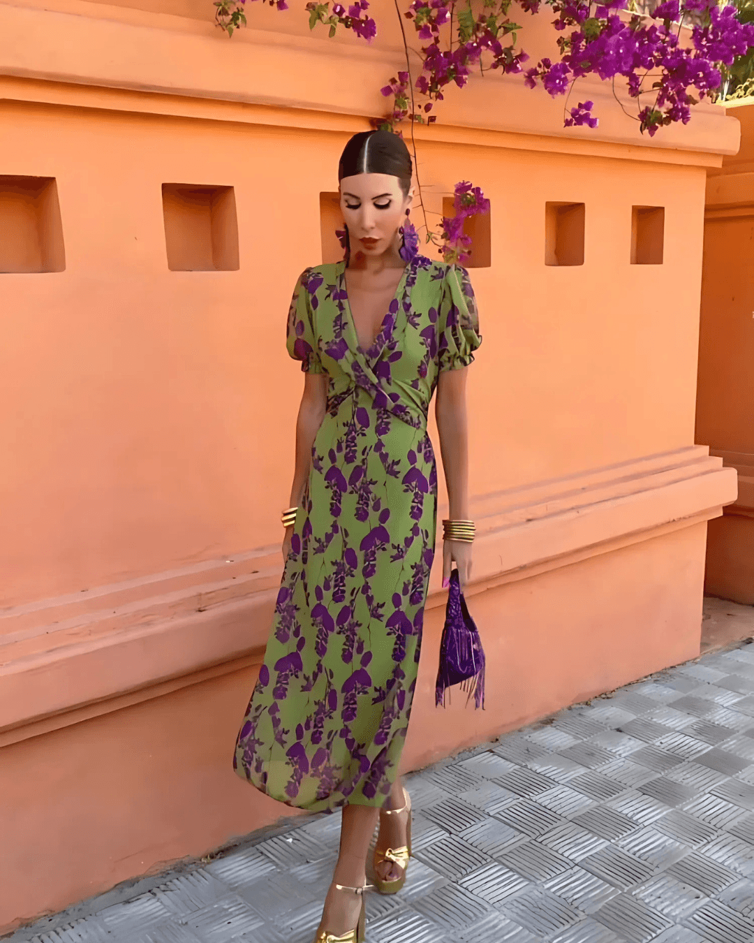 Selma™ | Sofistikerad Sommarklänning - Milafashion-se.com