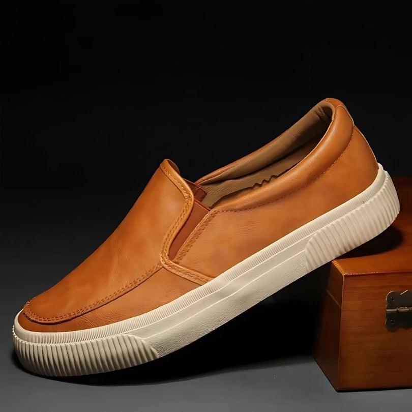 Boulevard Italian Leather Slip-On