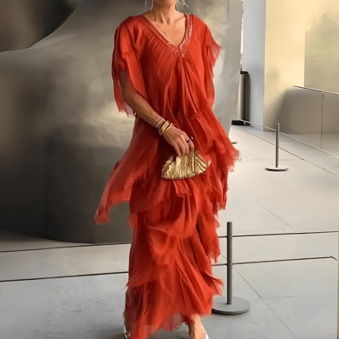 FLAVINIA | ELEGANT KLÄNNING - Milafashion-se.com