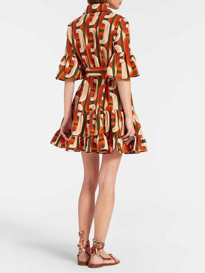 Elegant Sassy Dropped waist Mini Dress - Milafashion-se.com