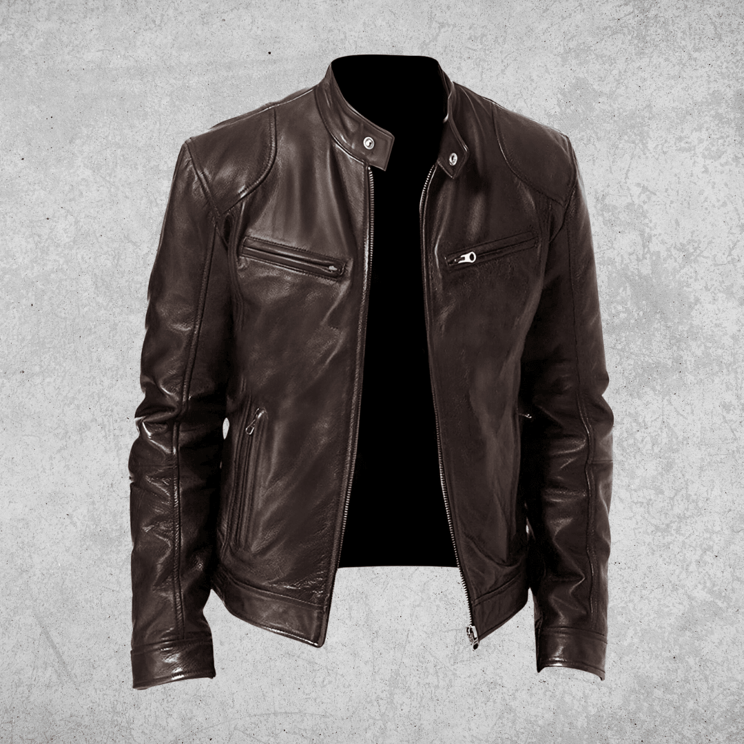 ERNEST | JACKA I LÄDER - Milafashion-se.com