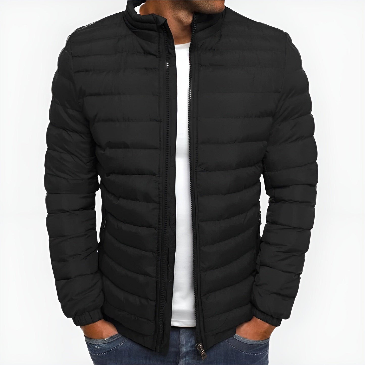 Kjell™ | Elegant Lättvikt Sommarjacka - Milafashion-se.com
