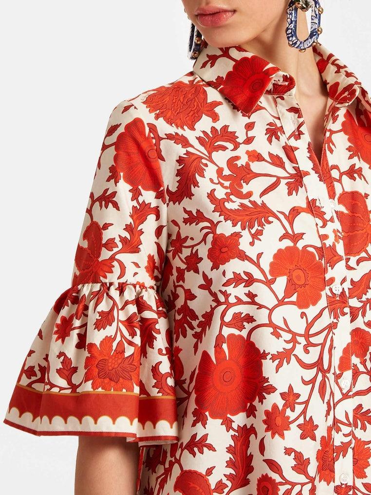 Unique Autumn Prints Mini Dress - Milafashion-se.com