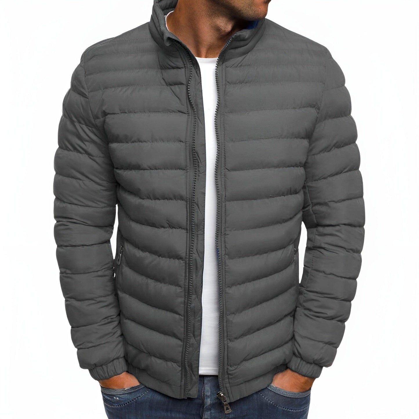 Kjell™ | Elegant Lättvikt Sommarjacka - Milafashion-se.com
