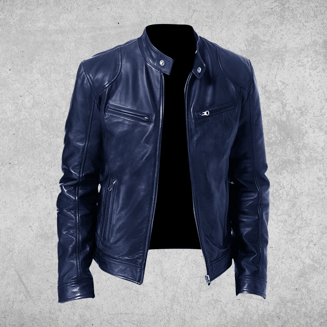 ERNEST | JACKA I LÄDER - Milafashion-se.com