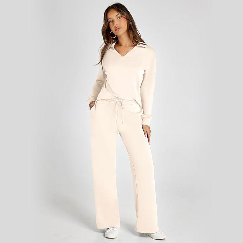 Luna Lounge Set – 2-delat mjukisset för kvinnor. - Milafashion-se.com