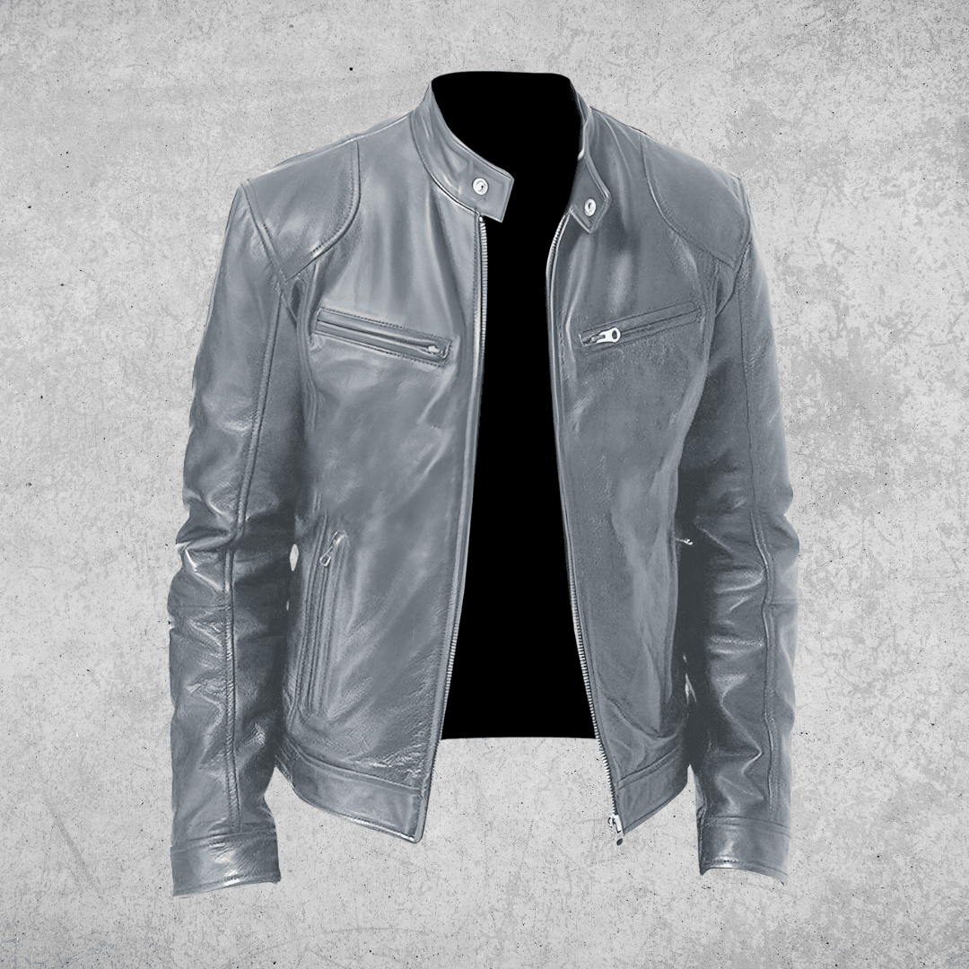 ERNEST | JACKA I LÄDER - Milafashion-se.com