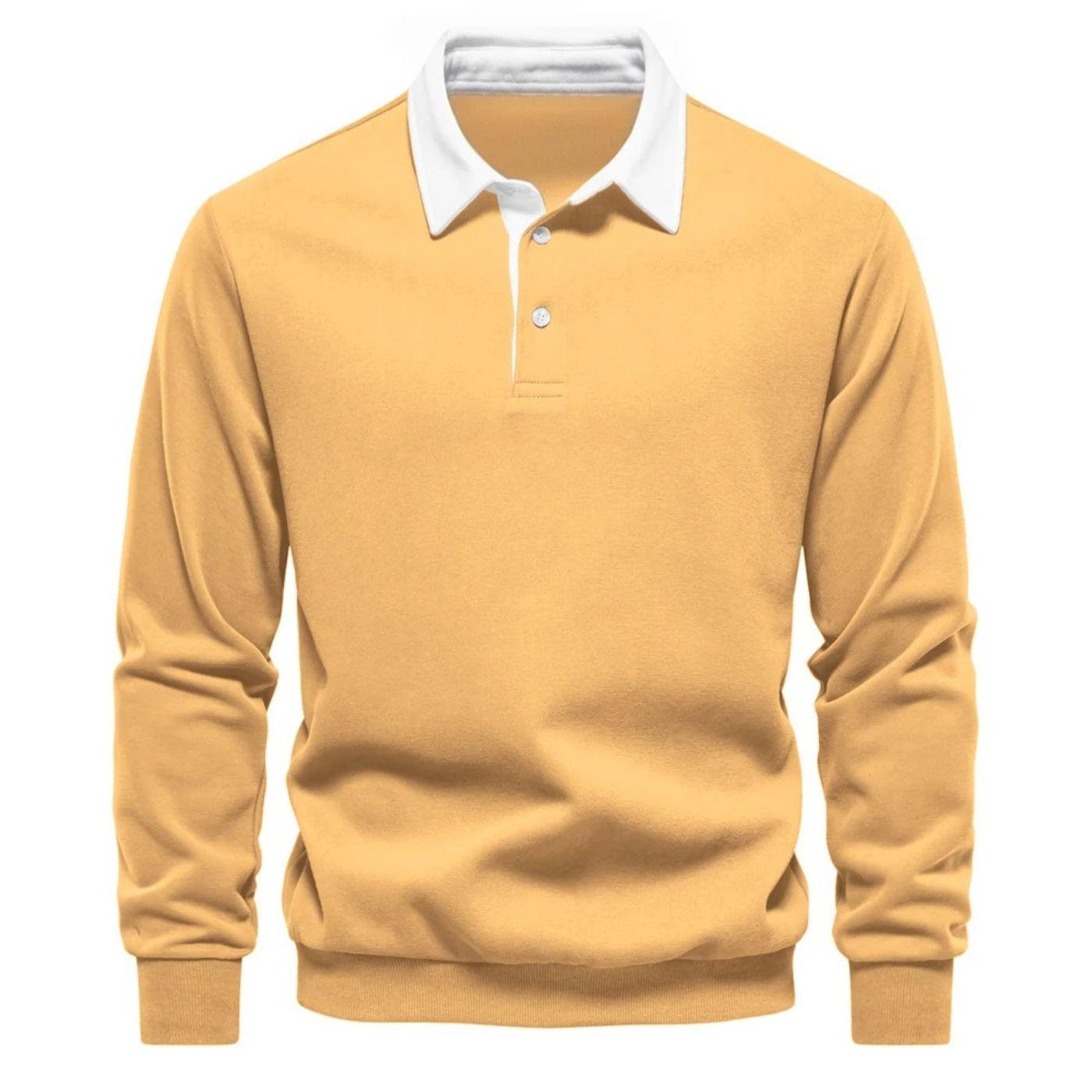 Grahn™ | Pikétröja med Långa Ärmar - Milafashion-se.com