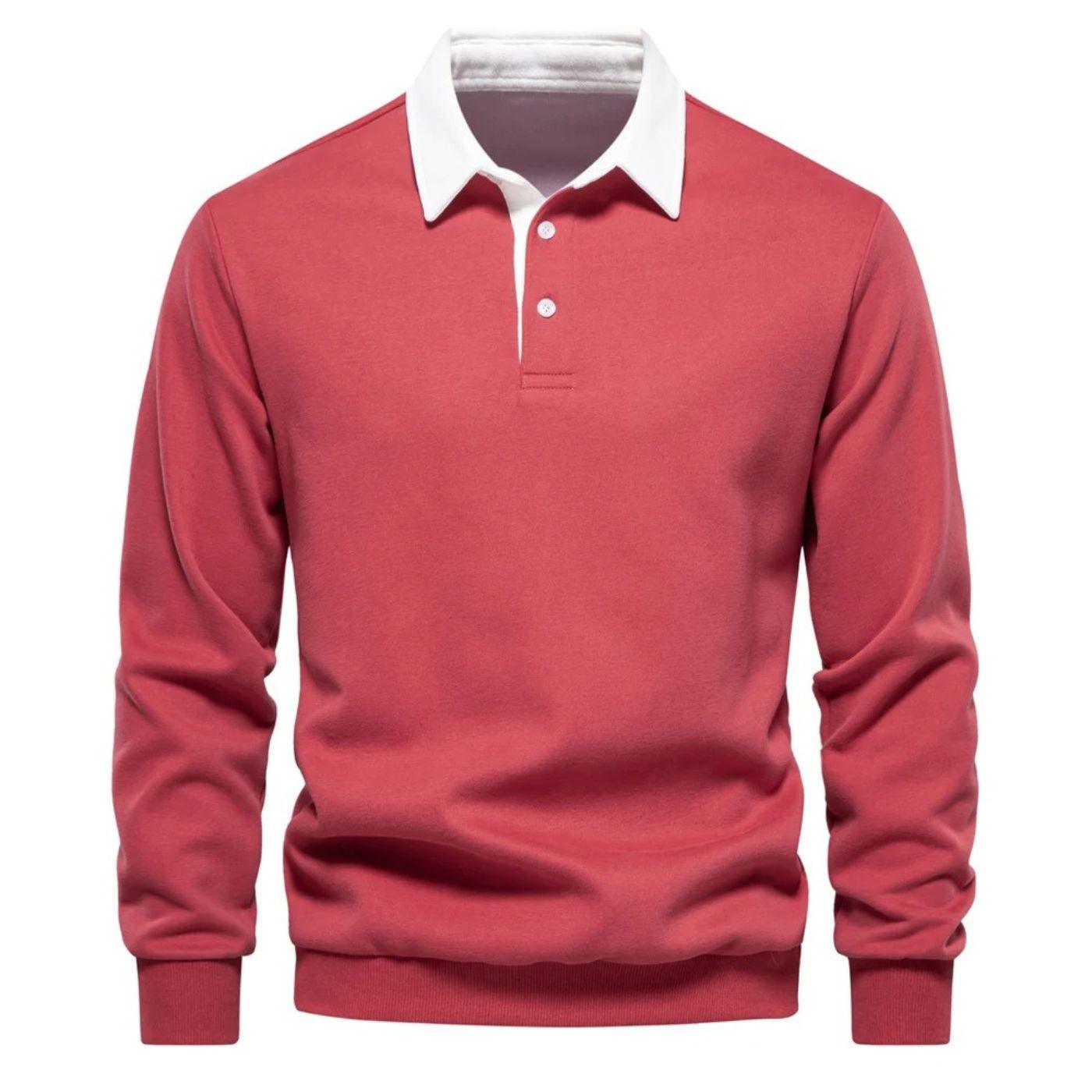 Grahn™ | Pikétröja med Långa Ärmar - Milafashion-se.com
