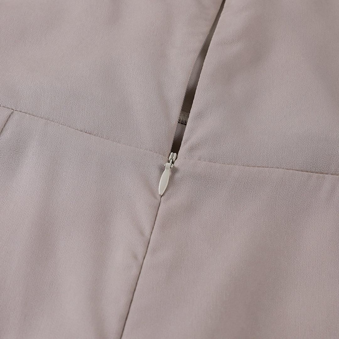Märta™ | Elegant Axelbandslös Klänning - Milafashion-se.com