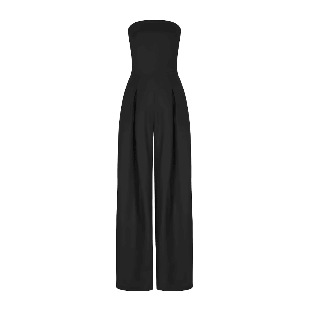 Ellen™ | Axelbandslös Jumpsuit - Milafashion-se.com