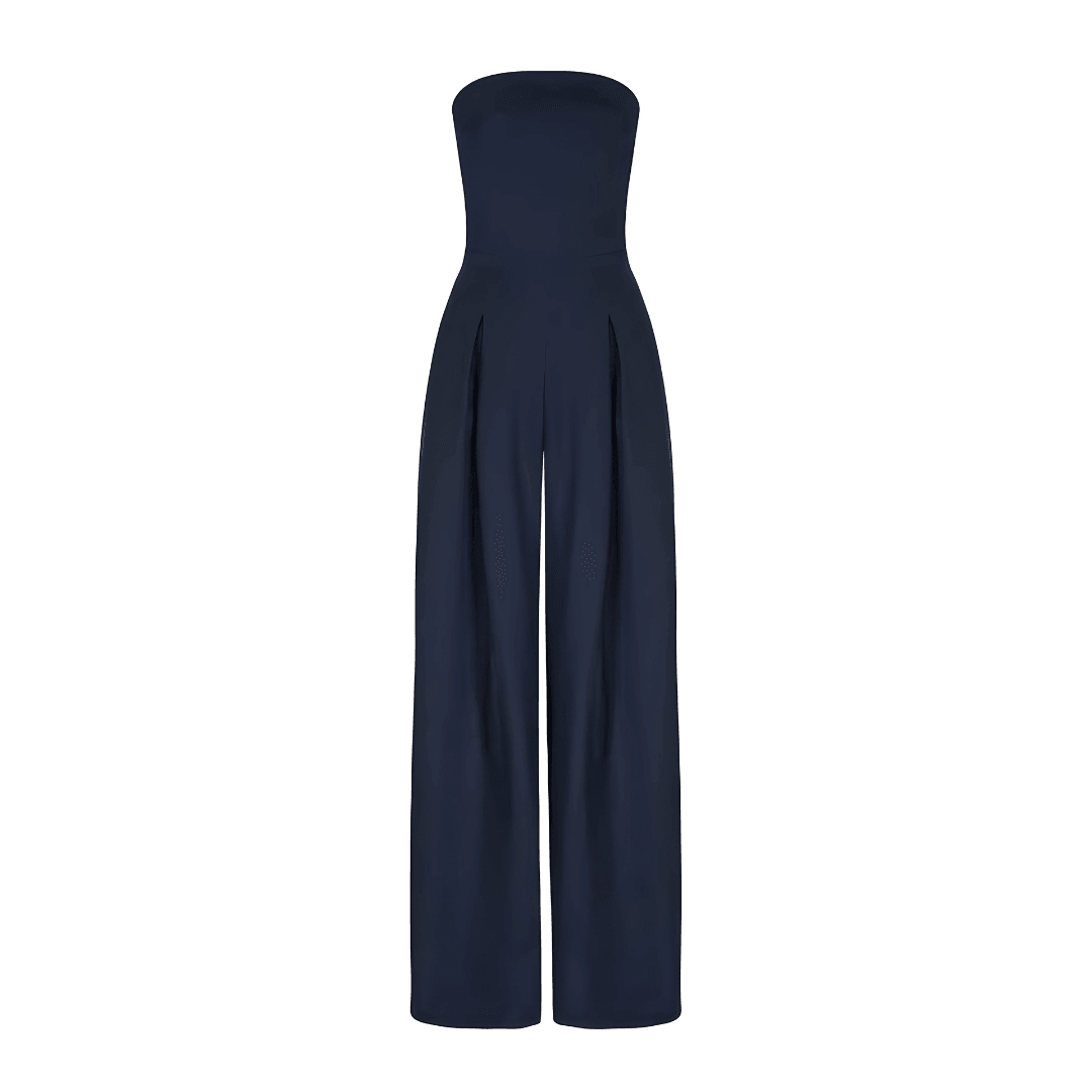 Ellen™ | Axelbandslös Jumpsuit - Milafashion-se.com