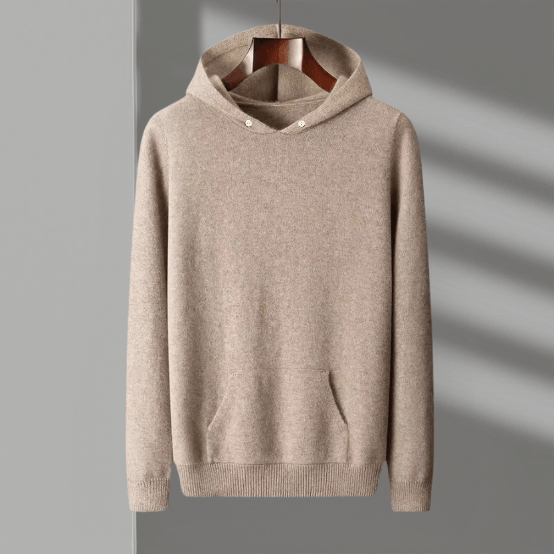 Arden - Hoodie i merinoull
