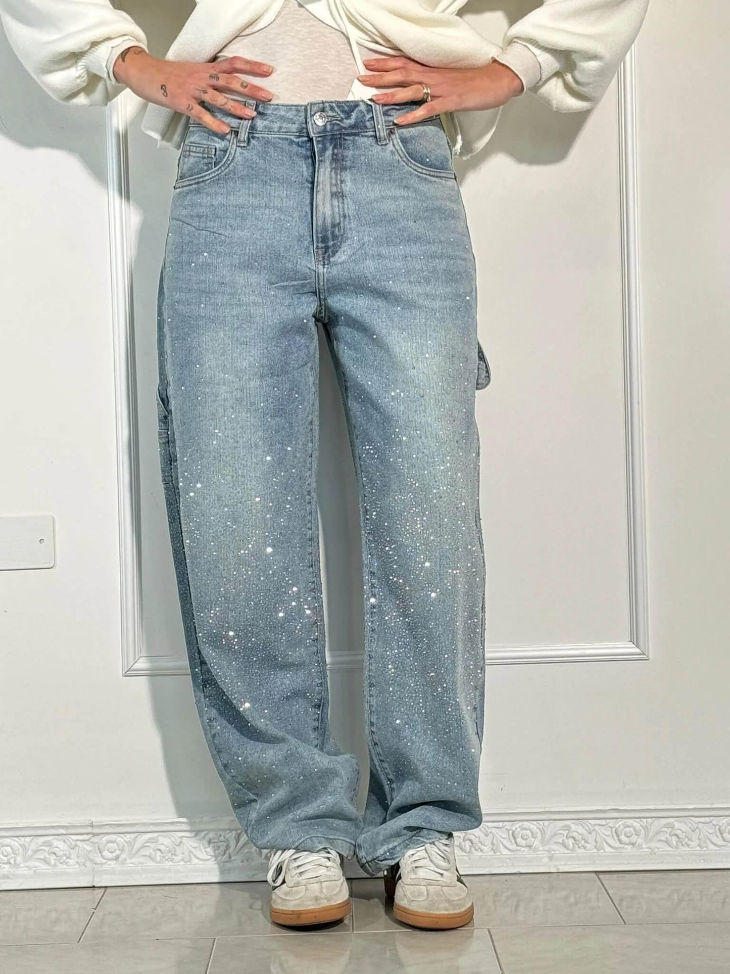 Juni™ | Diamantbyxor - Milafashion-se.com