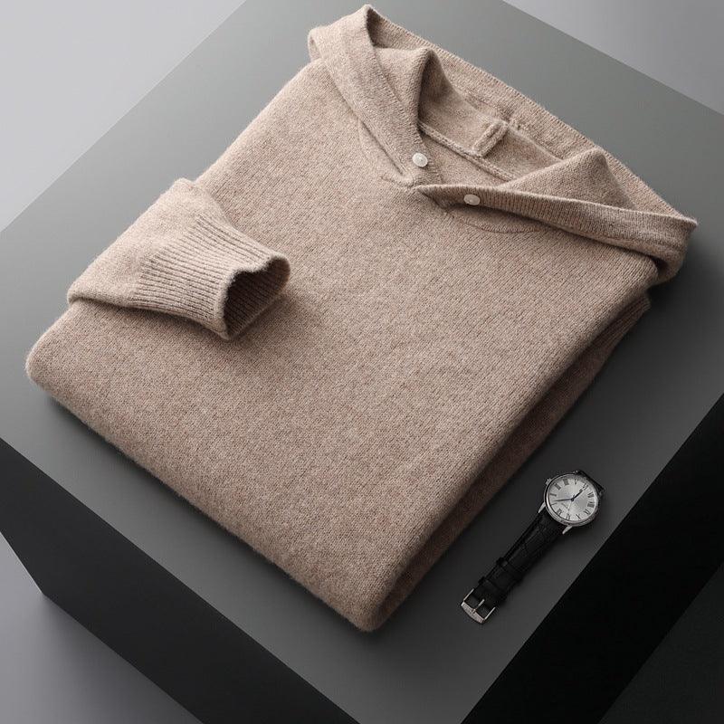 Arden - Hoodie i merinoull