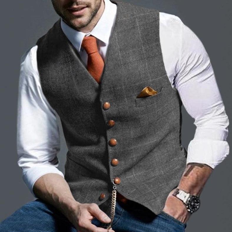 Lukas™ | Elegant herrväst - Milafashion-se.com