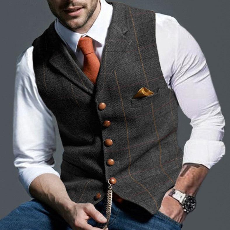 Lukas™ | Elegant herrväst - Milafashion-se.com