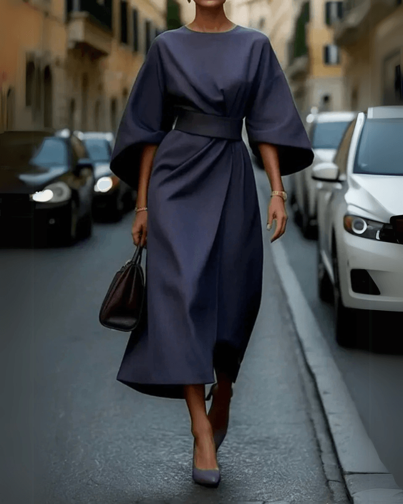 Ingrid™ | Elegant Klänning - Milafashion-se.com