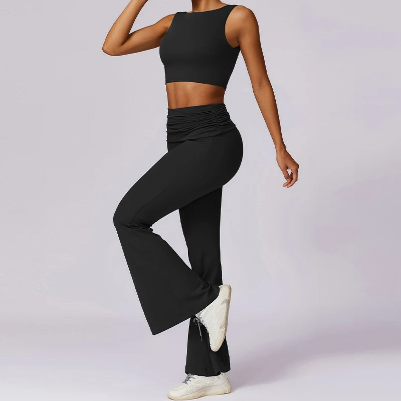 Träningsset Dam – 2-delars Snabbtorkande Top & Kjol - Milafashion-se.com
