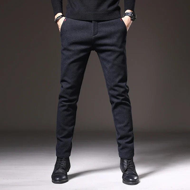Simon™ | Slim Fit-byxor - Milafashion-se.com