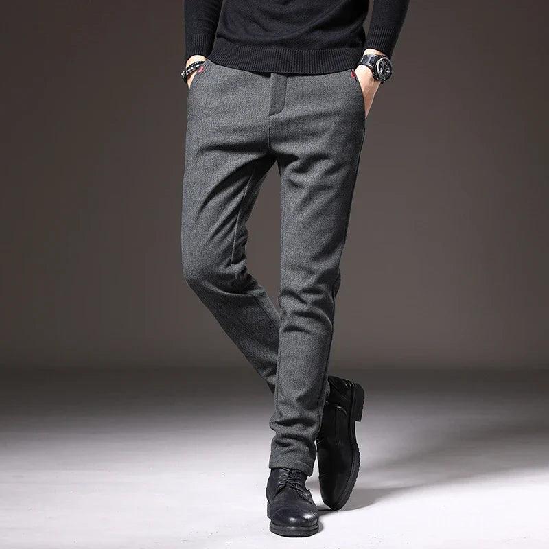 Simon™ | Slim Fit-byxor - Milafashion-se.com