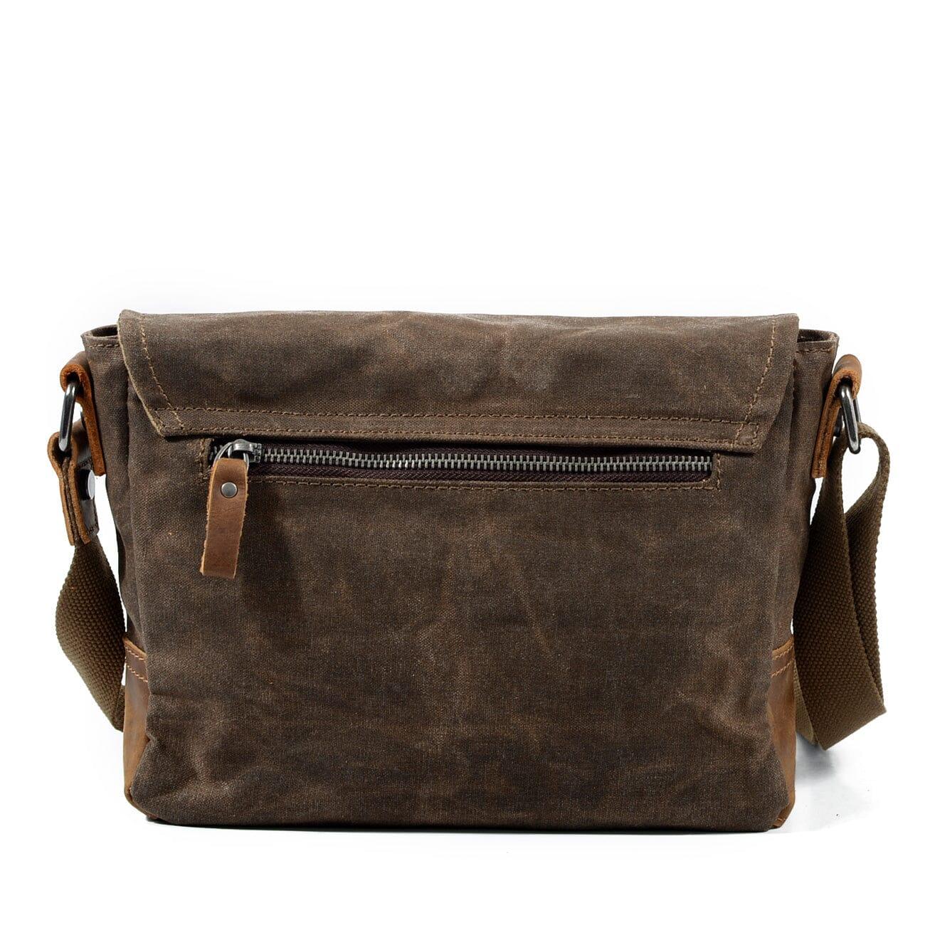 Lundgren™ | Liten Canvasaxelväska - Milafashion-se.com