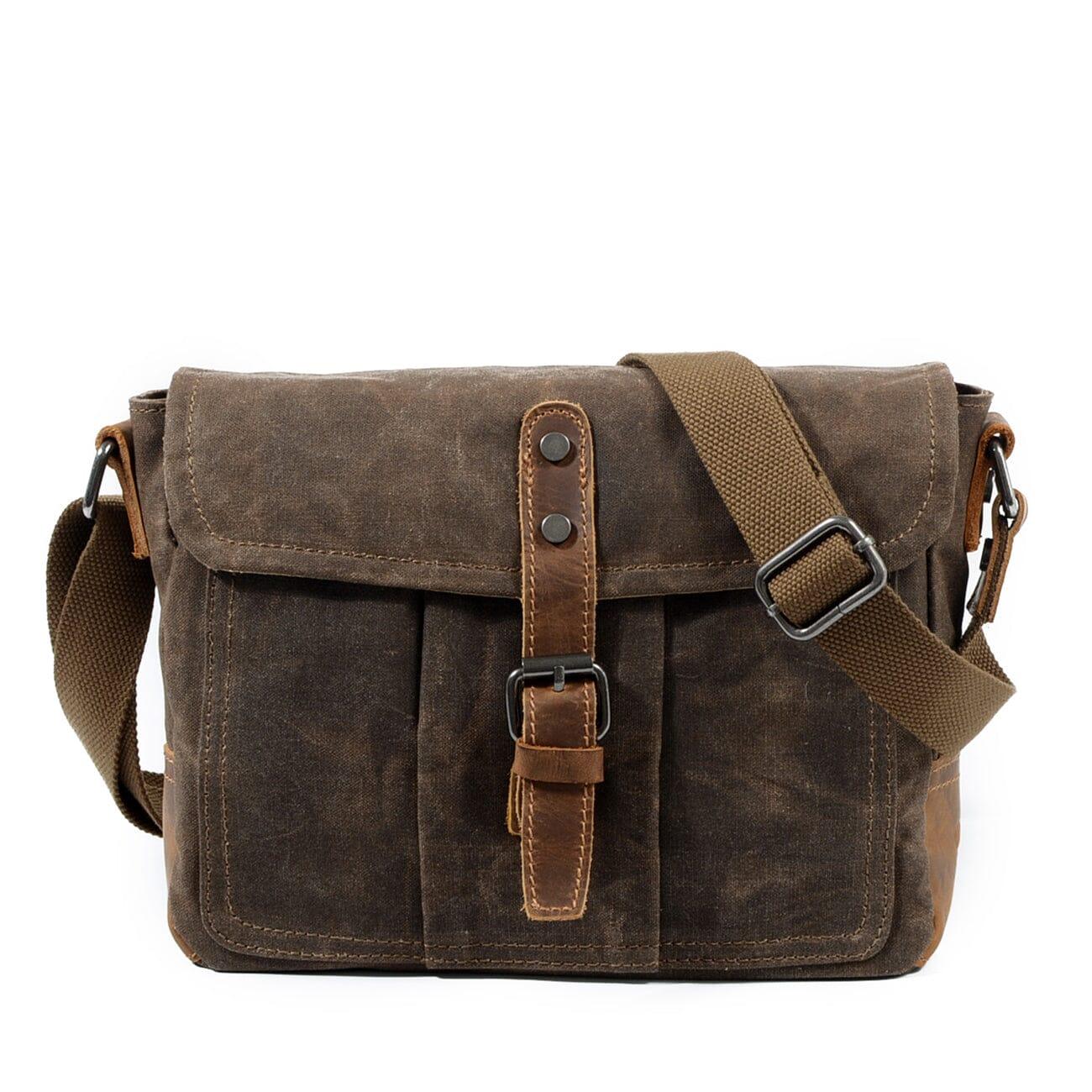 Lundgren™ | Liten Canvasaxelväska - Milafashion-se.com