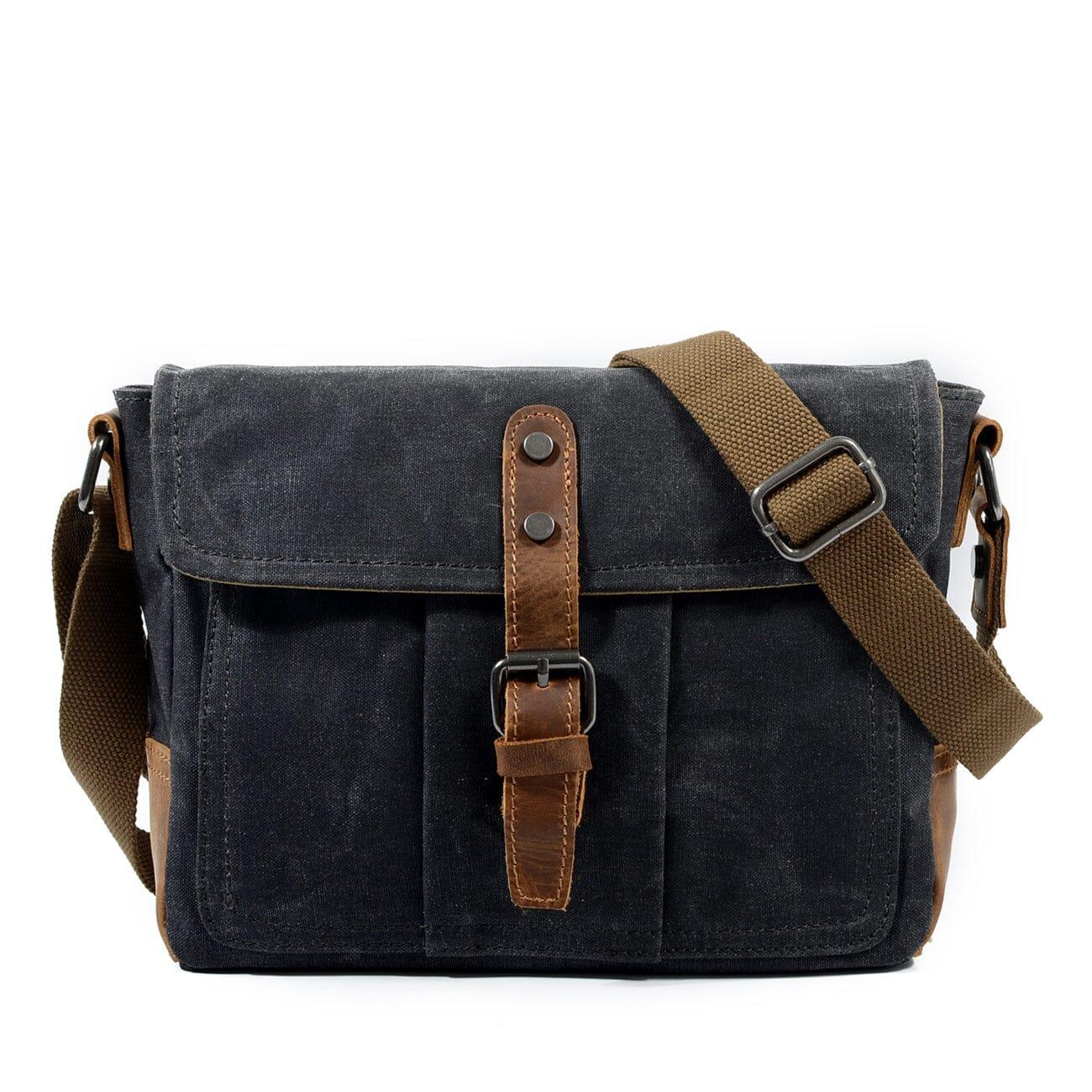 Lundgren™ | Liten Canvasaxelväska - Milafashion-se.com