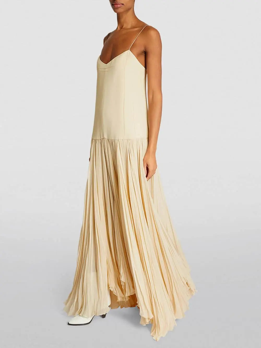 Strappy Drop Waist Irregular Dress - Milafashion-se.com