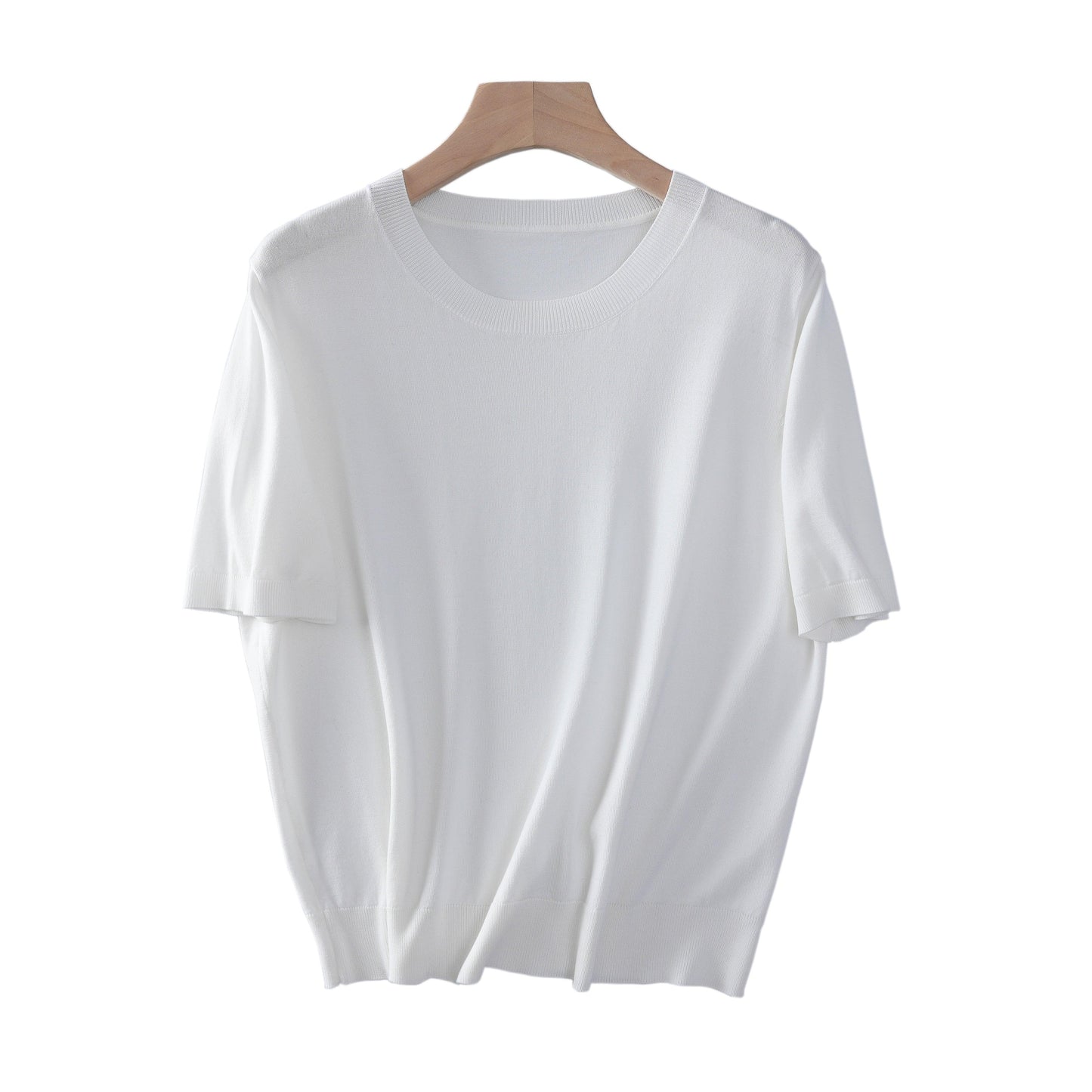 LUSSO Lyocell T-Shirt - Milafashion-se.com