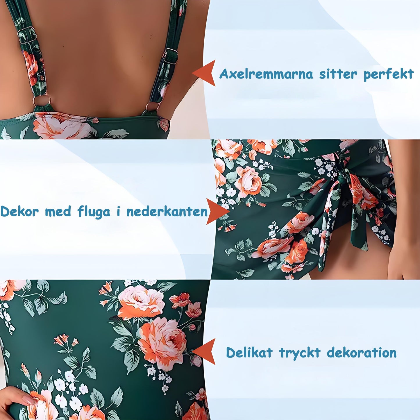 đïž Sommar baddrĂ€kt i ett stycke för kvinnor - Milafashion-se.com