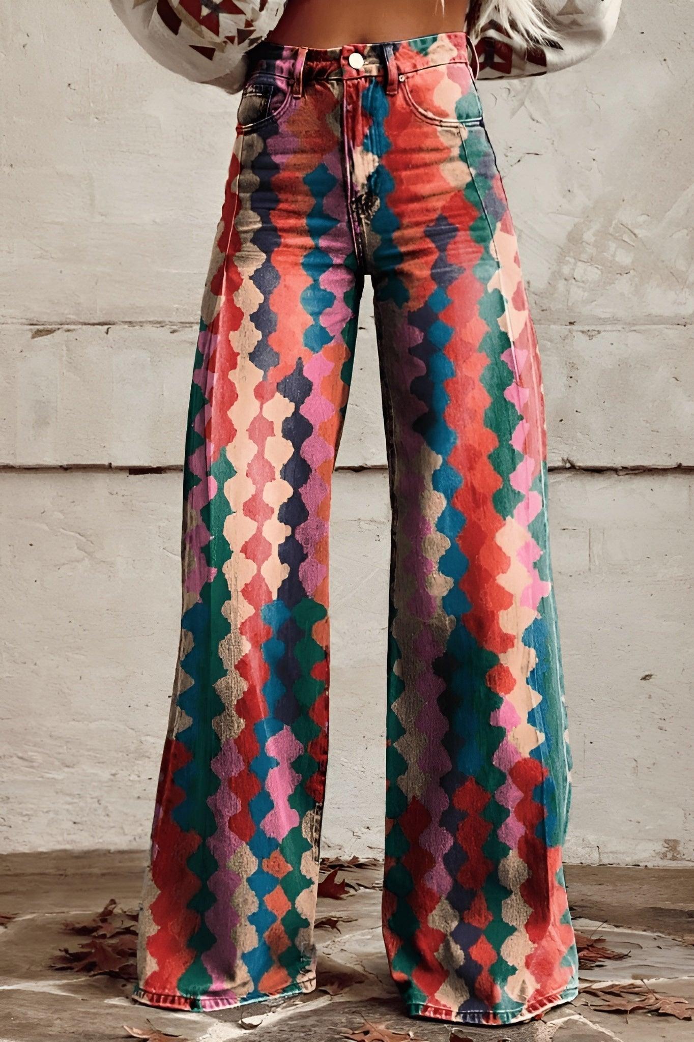Lova™ | Boho Vintage Byxor - Milafashion-se.com