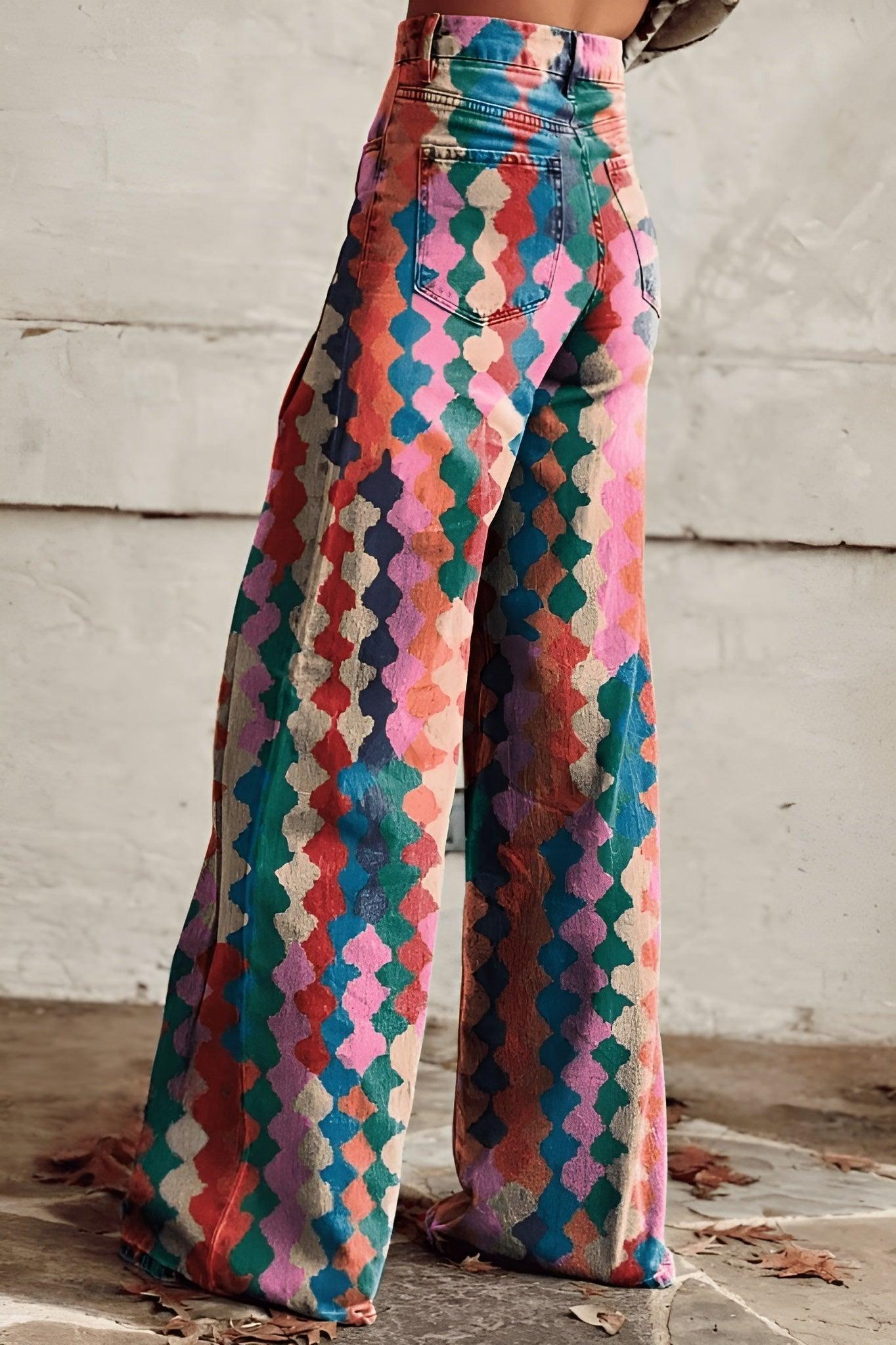 Lova™ | Boho Vintage Byxor - Milafashion-se.com