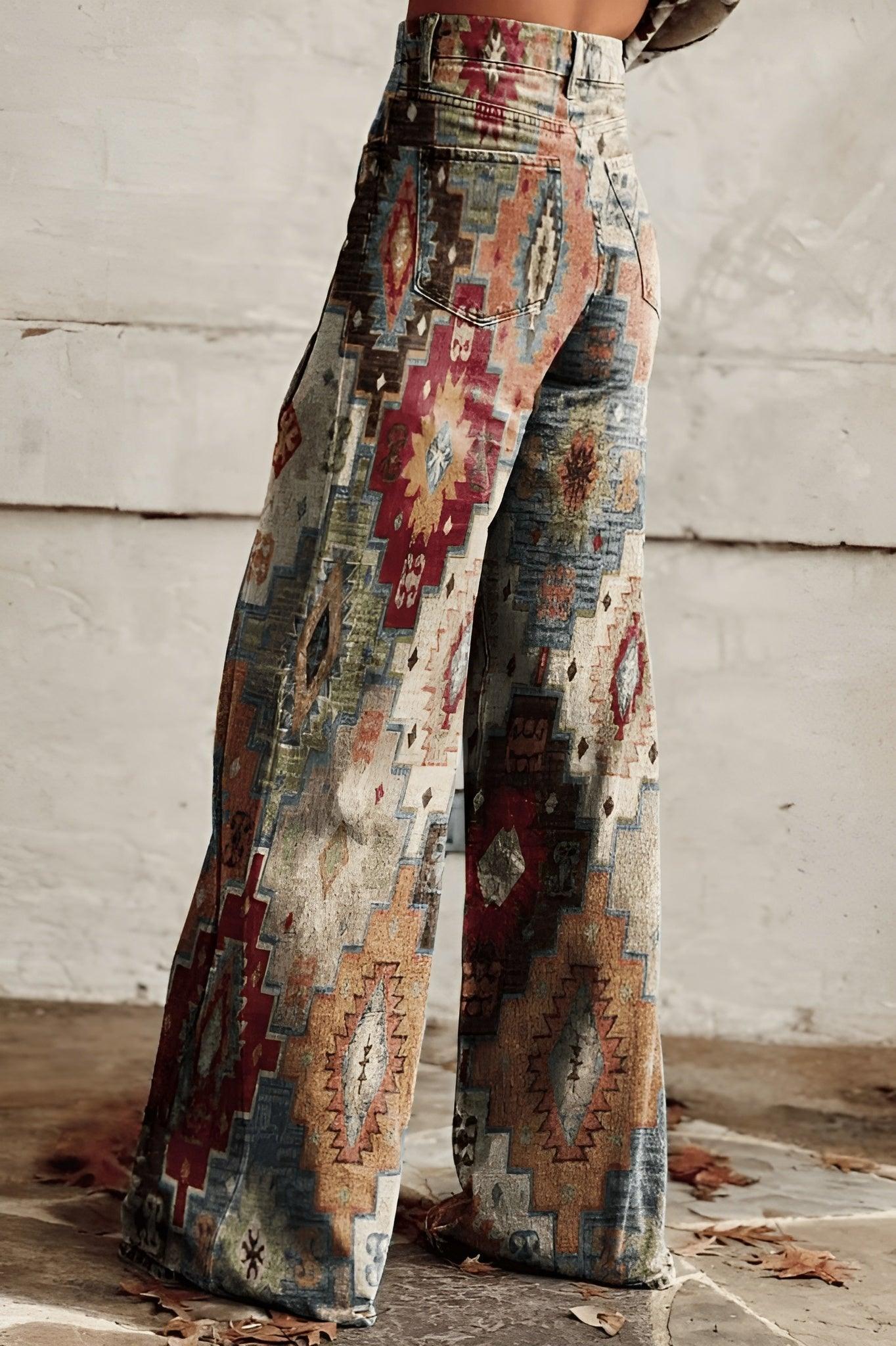 Lova™ | Boho Vintage Byxor - Milafashion-se.com