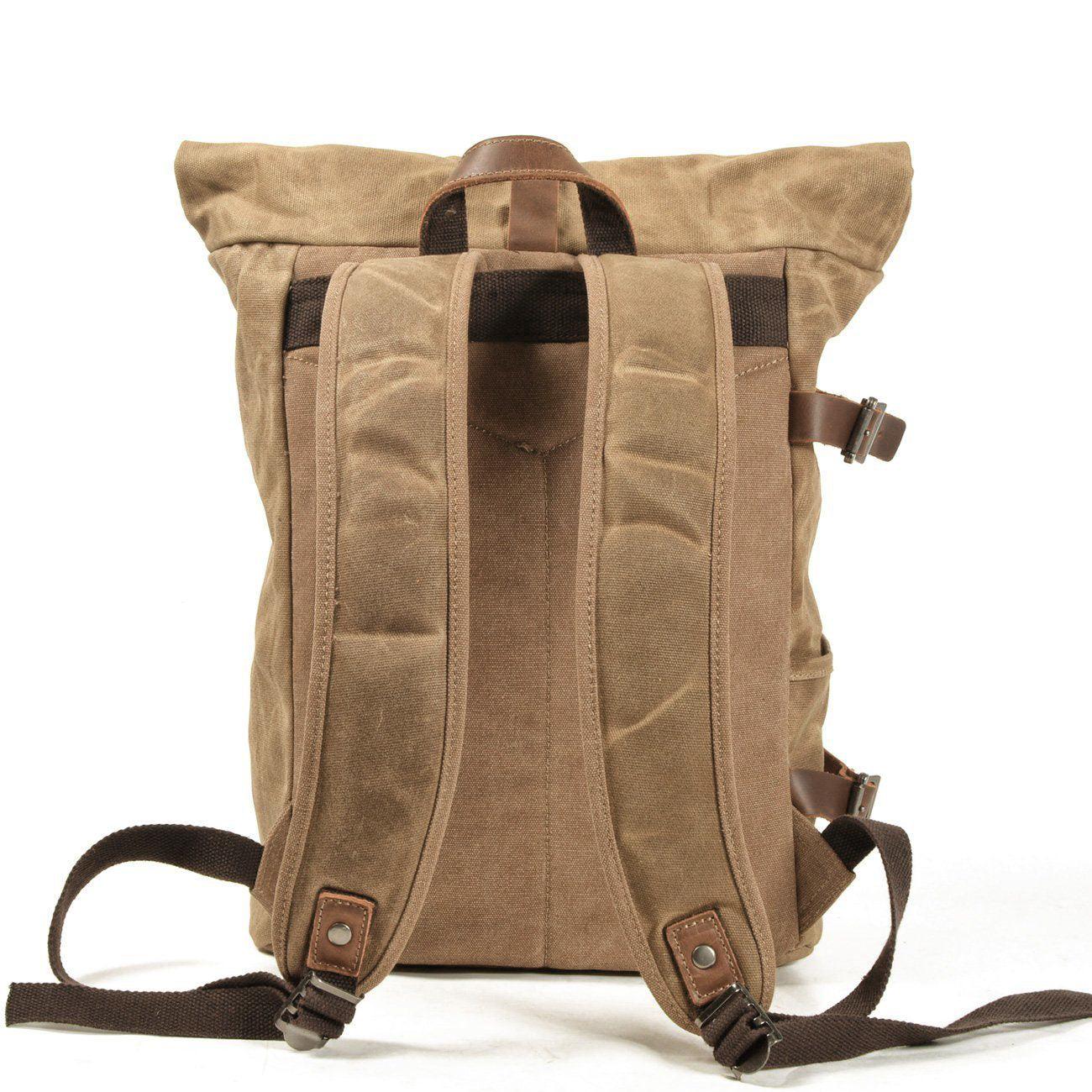 Svensson™ | Canvas Motorcykelryggsäck - Milafashion-se.com