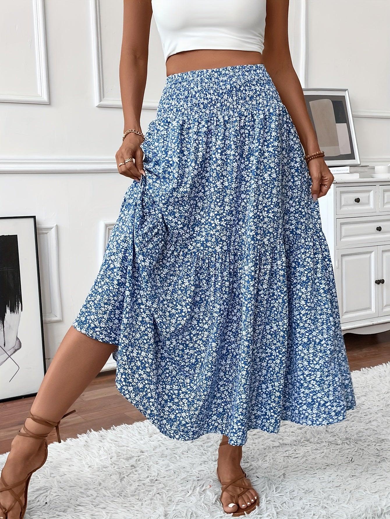 Anna Ditsy Floral Skirt